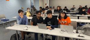 Students travel “Back to the Future” for UTSA’s RowdyHacks today