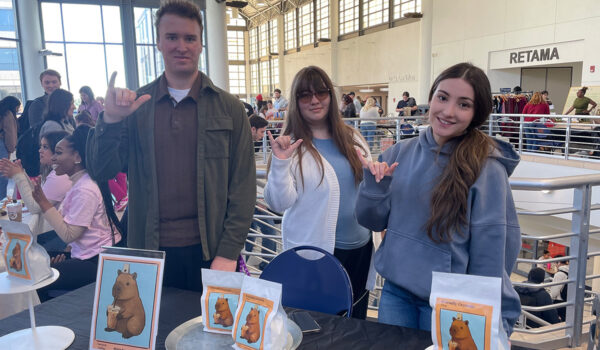 students at the side-hustle market