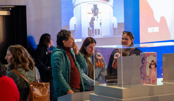 Visitors at the Institute of Texan Cultures