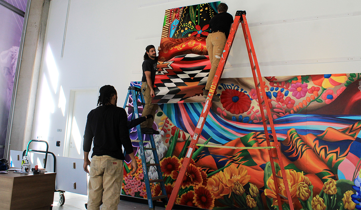 Texas heritage comes to life in new Institute of Texan Cultures mural