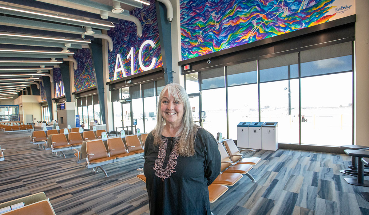 UT San Antonio artist and educator unveils new public artwork at
