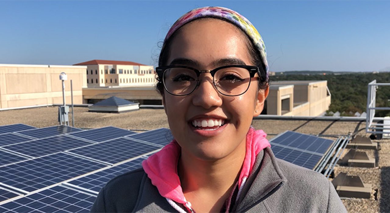 UTSA senior Ariana Moncada is one of just 20 students from the U.S. selected for a mini-semester program at the National Renewable Energy Laboratory.