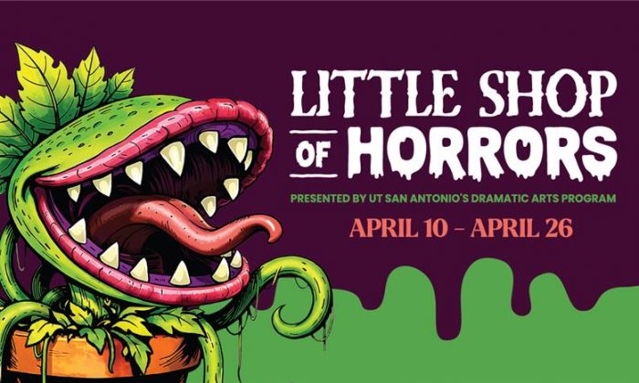 UT San Antonio brings the iconic characters and music from “Little Shop of Horrors” to life