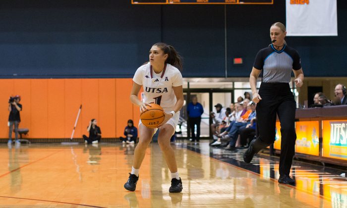Roadrunner embraces new role as mother and student-athlete with an assist from coaches, family