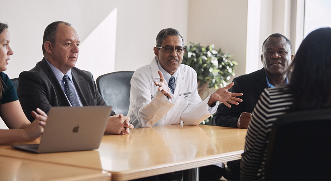 Vasan Ramachandran is  the founding dean of The University of Texas at San Antonio School of Public Health.