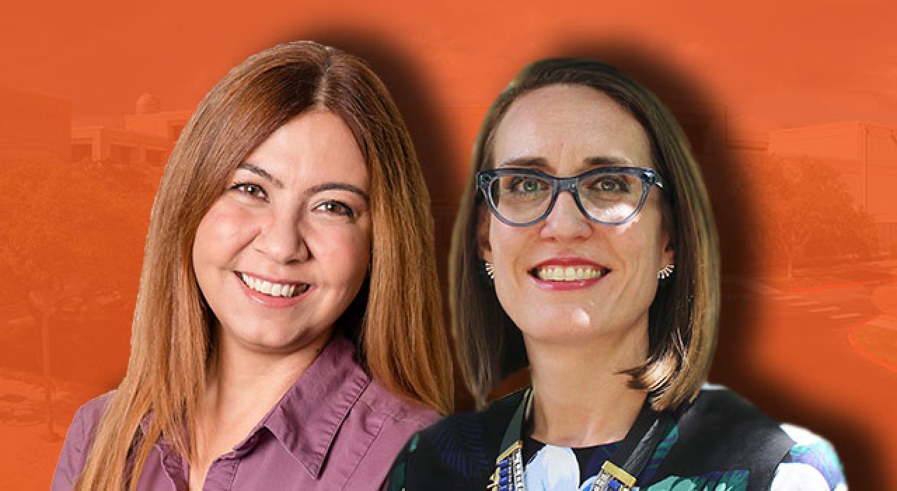 Saadet Toker Beeson (left) and Johnelle Sparks (right) have been named fellows in the fourth cohort of the iAspire Leadership Academy.
