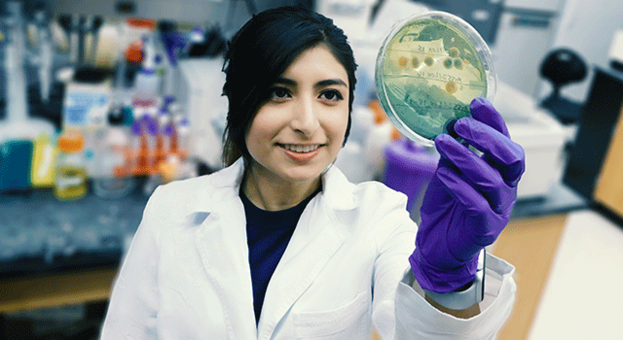 Mylea Echazarreta Cristner is a UTSA doctoral student studying cell and molecular biology.