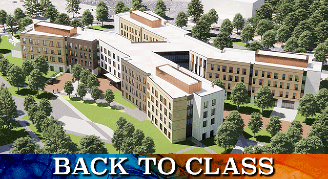 Blanco Hall will be a new living-learning community coming to the UTSA Main Campus in 2025. Renderings courtesy of HKS | Architects & Designers