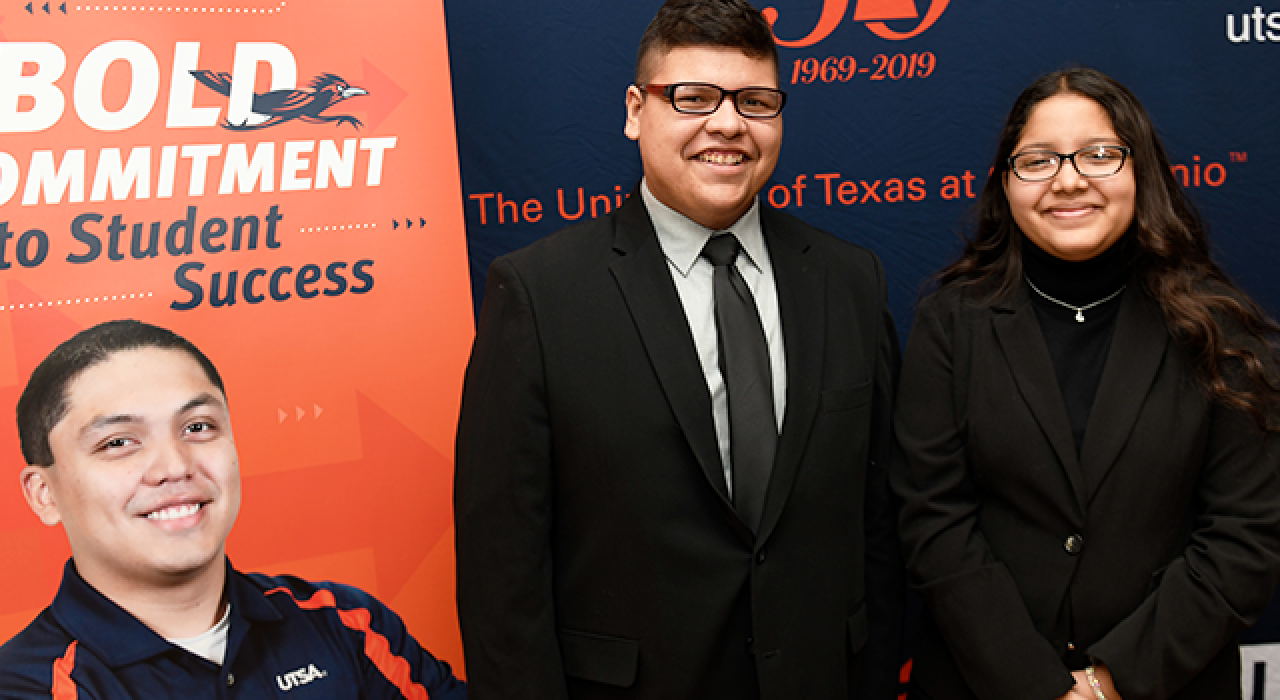 Twins Adrian and Jennifer Uribe of San Antonio expect to enroll at UTSA when they graduate from high school.