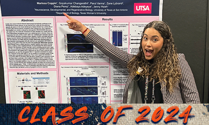Marissa Coppin uses love for research to combat neurological diseases