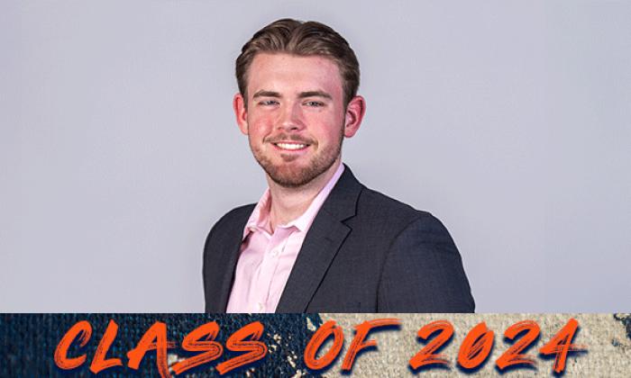 Grad Will Hughes turns passion for chemistry into worldly opportunities