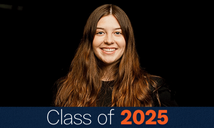 Laura Barnes combined passions as double major in College of Sciences