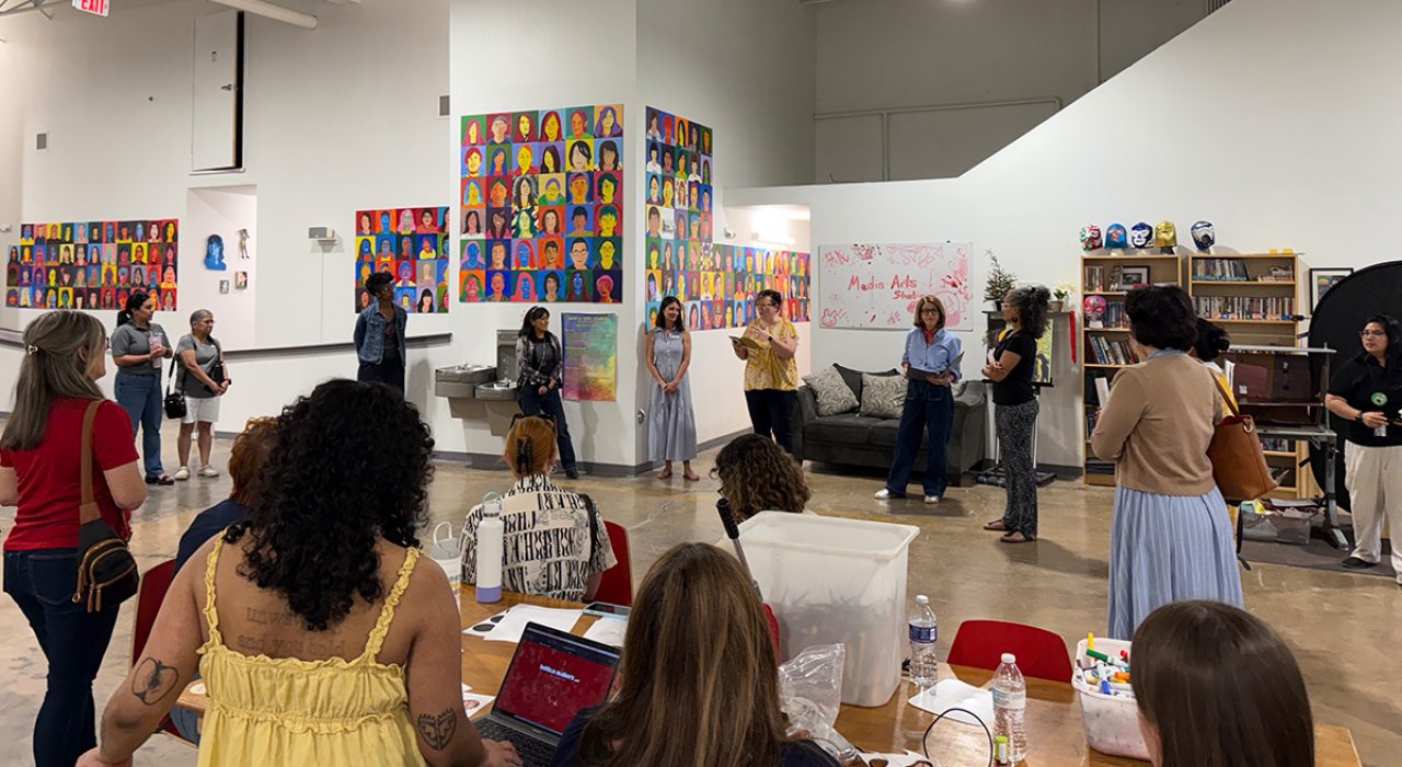 students in the arts program at ut san antonio