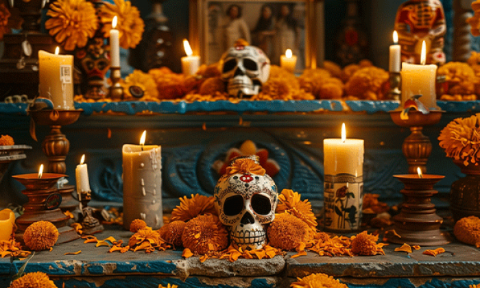 Celebrating tradition and creativity: UTSA Honors course celebrates Día de los Muertos