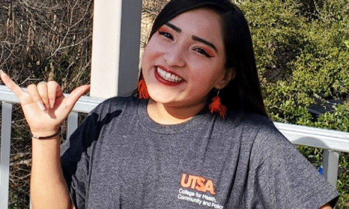 Undergrad nearly dropped out before finding UTSA support services
