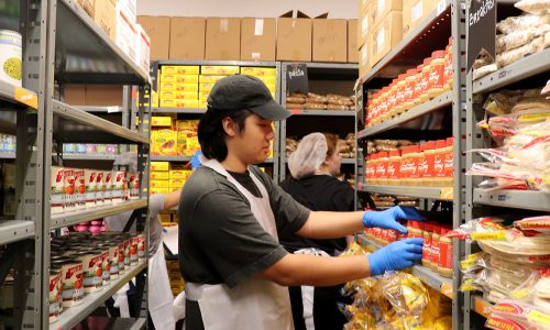 ‘Nobody should be hungry’: Donations to food pantries make all the difference for students