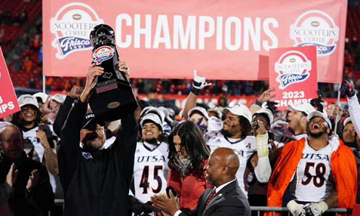 Roadrunners register first bowl win with 35-17 victory over Marshall