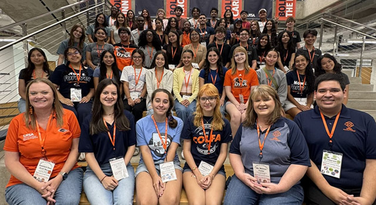 UTSA Honors College welcomed a new class of high-achieving students selected for three of the university’s most prestigious scholarship programs: Top Scholars, Terry Scholars® and Texas Leadership Scholars.