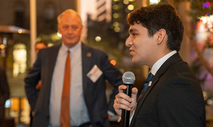 Jonah Espinoza named UTSA’s first Sumners Scholar