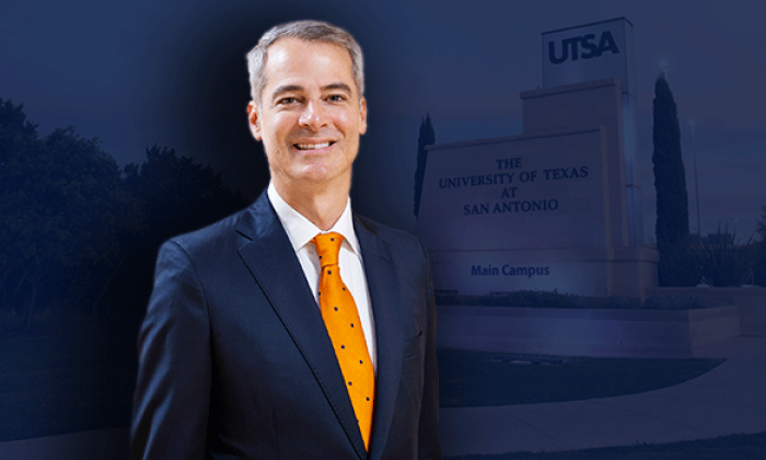 CASE honors UTSA’s Karl Miller Lugo with special award