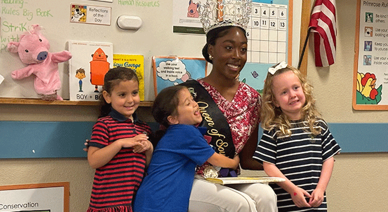 London Nikol Keiler (right) is the 2024 Queen of Soul and a member of this year’s Fiesta San Antonio royalty.