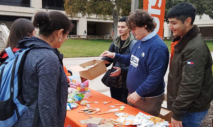 Student positivity campaign spreads joy ahead of finals