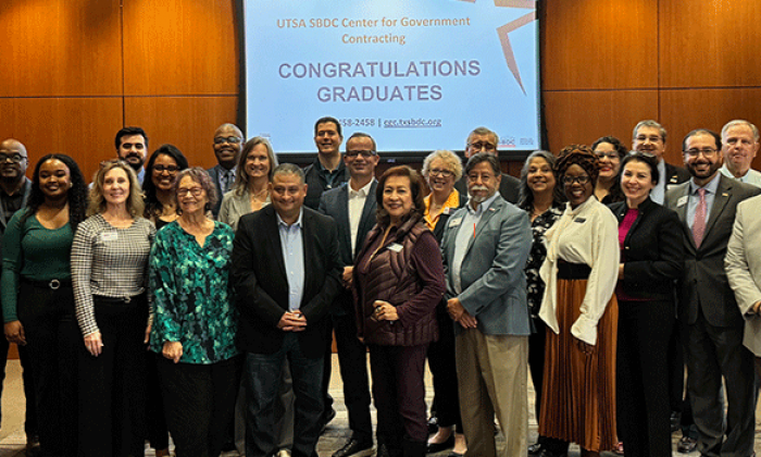 Inaugural class graduates from UTSA Procurement Academy