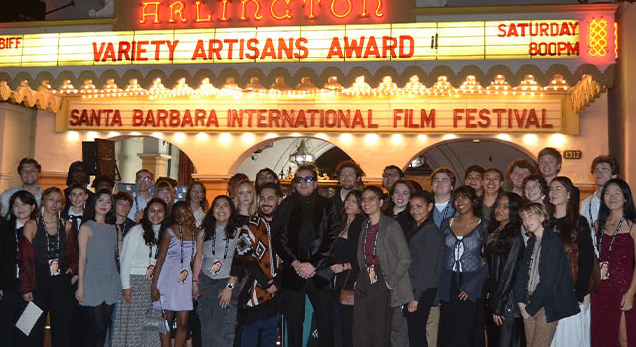 A group of students represented UTSA at the Santa Barbara International Film Festival.