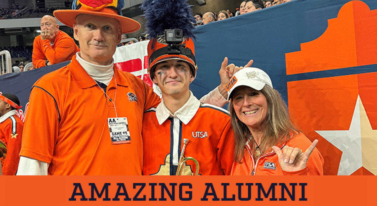 David and Jennifer Spencer traveled to Memphis in 2021 to cheer on the Roadrunners