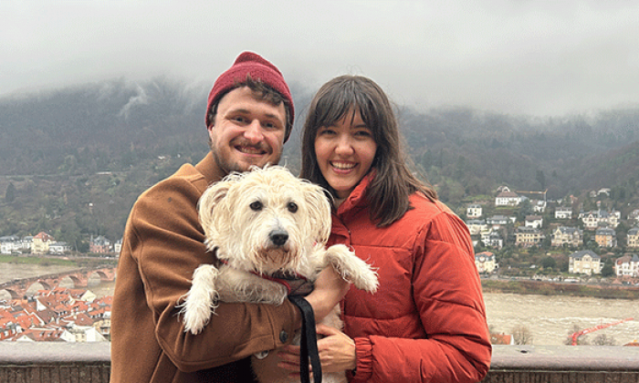 Undergrad research lead to life abroad for UTSA Top Scholar couple