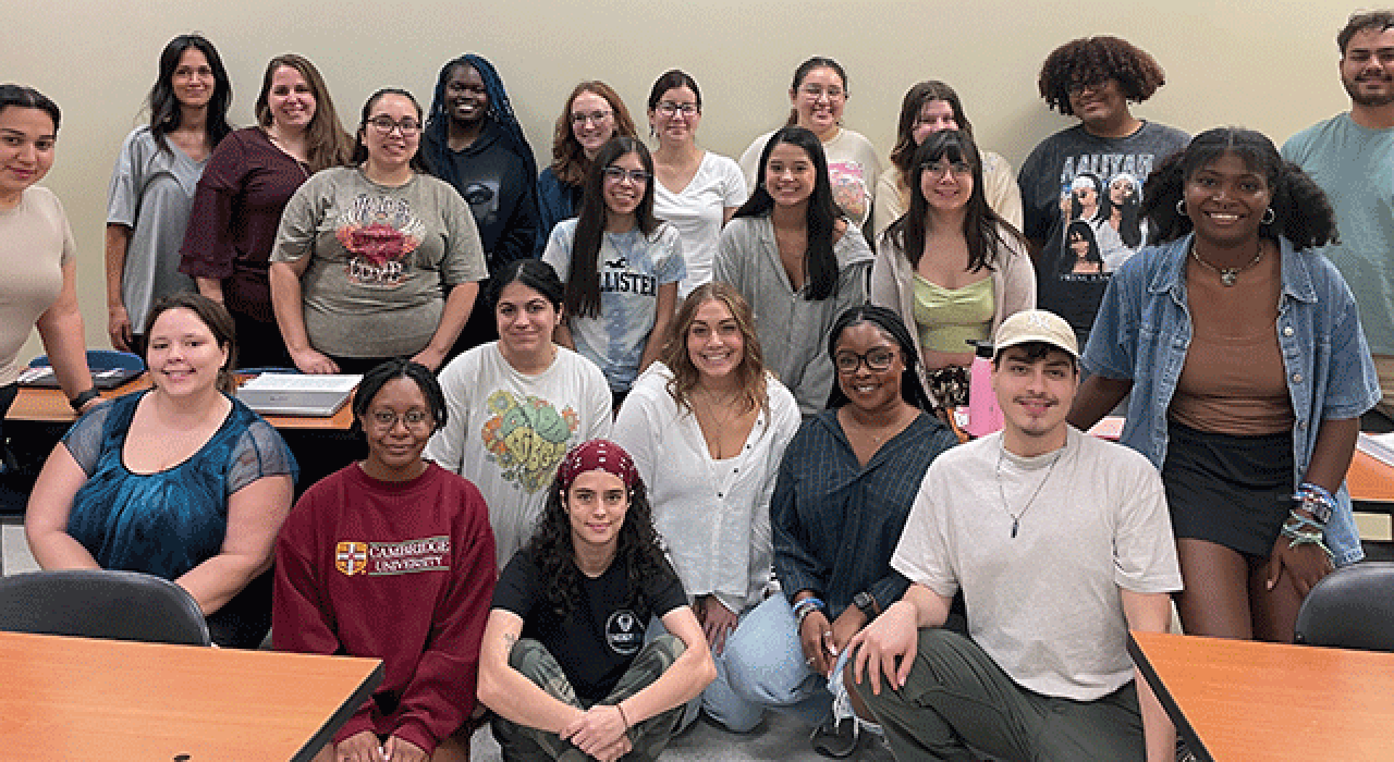 Psychology students in a childhood trauma class at UTSA are getting real-world training with youth affected by trauma and homelessness at a residential foster care facility in San Antonio.